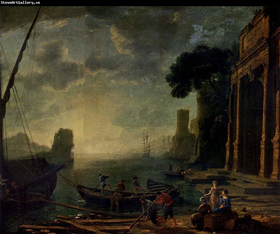 Claude Lorrain Morning in the Harbour